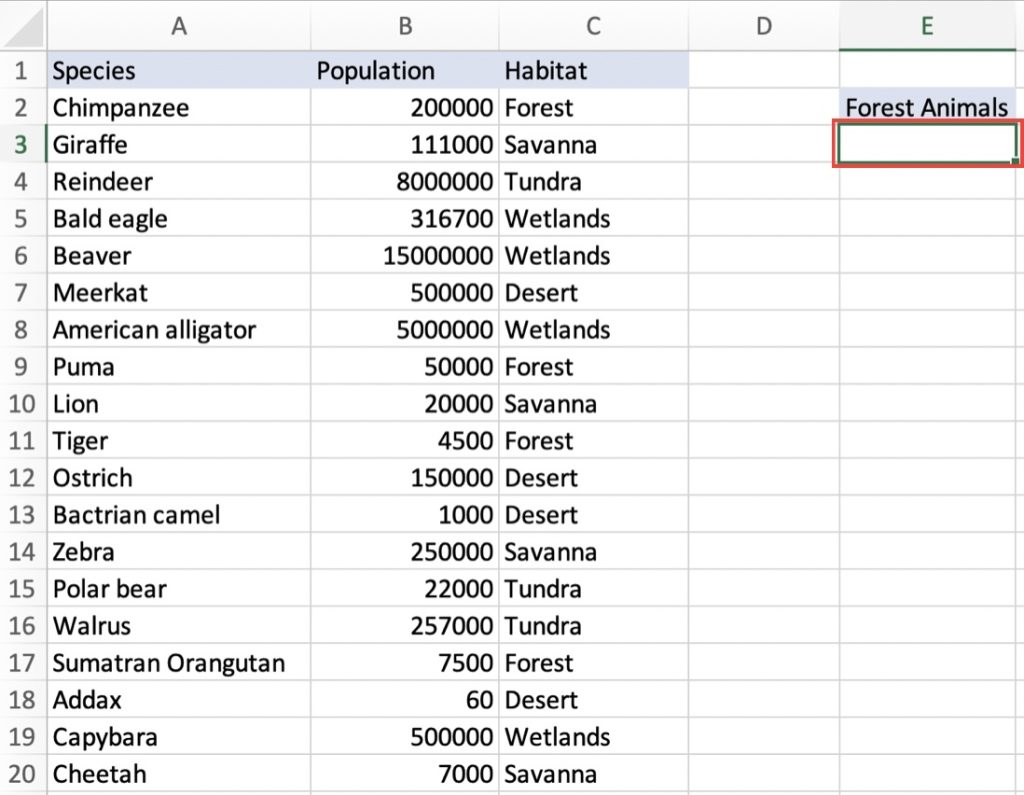 FILTER Function in Microsoft Excel - The Easy Way