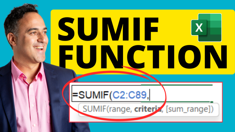 A Quick Guide to Using the SUMIF in Excel - 2 Helpful Examples