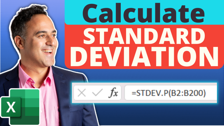 How to Calculate Standard Deviation in Excel: A Detailed Tutorial