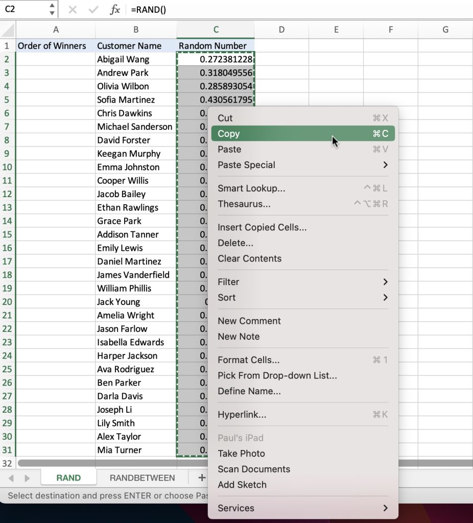 Generate Random Numbers: 2 Quick and Practical Ways in Excel