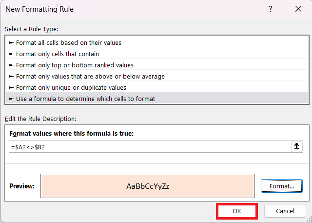 How to Compare Two Lists in Excel - Top 6 Methods