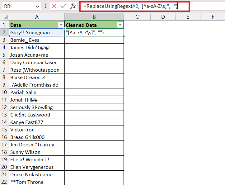 Simplify Data Analysis with Regex in Excel - #1 Cheat Sheet for Excel Users | MyExcelOnline