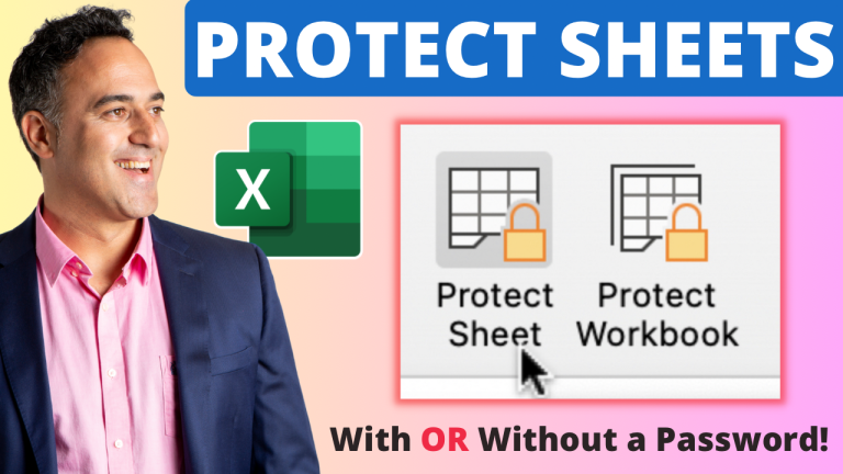 Protect Excel Sheets Made Easy: With or Without a Password | MyExcelOnline