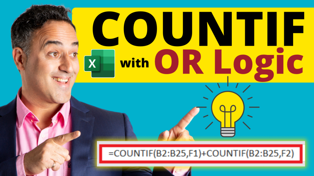 3 Simple Methods to Explore the Power of COUNTIF with OR Logic in Excel | MyExcelOnline