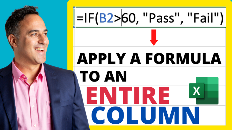 How to Apply Formula to Entire Column in Excel: Easiest Methods Explained | MyExcelOnline