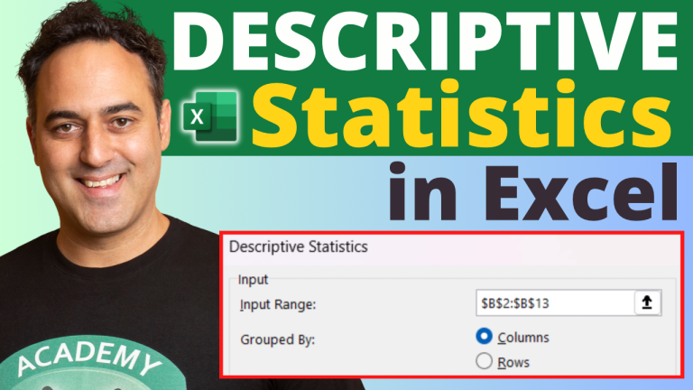 A Comprehensive Guide to Descriptive Statistics in Excel