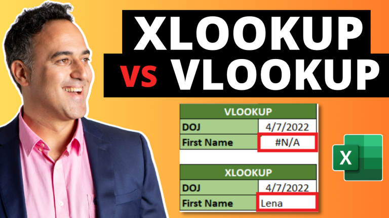XLOOKUP vs VLOOKUP: Top 5 Comparison of Excel Lookup Functions