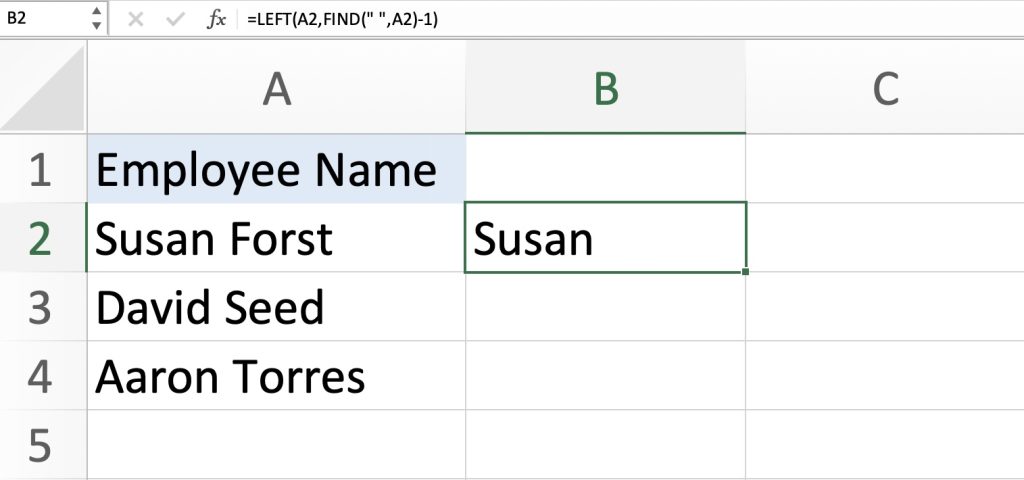 How to Split Cells in Excel - The Easy Way