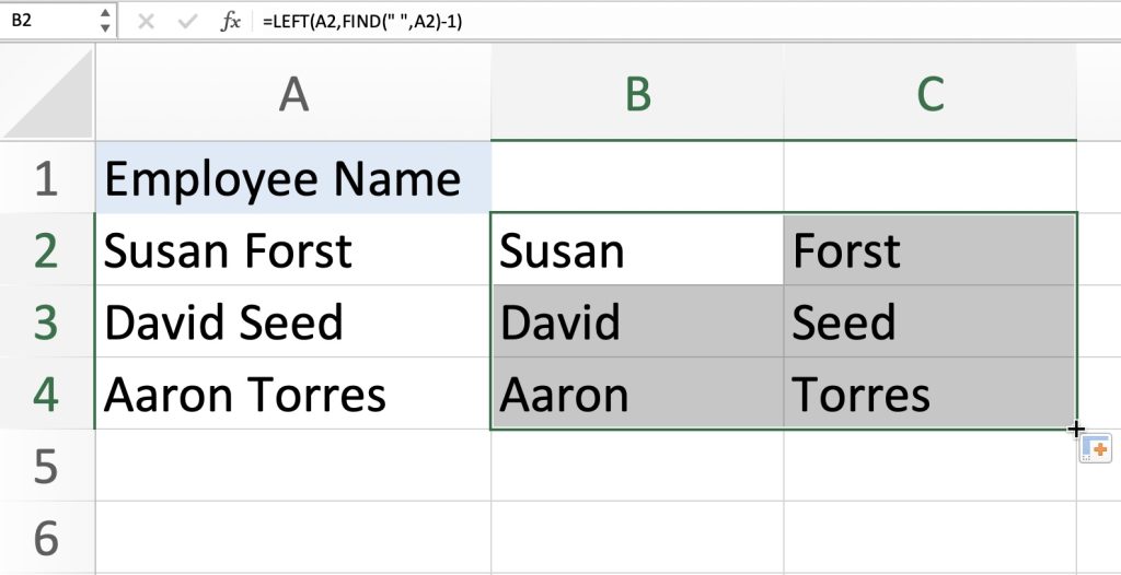 How to Split Cells in Excel - The Easy Way