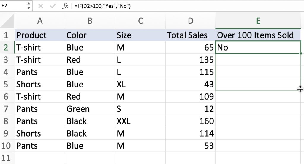 How to Use the IF Function in Excel - The Easy Way