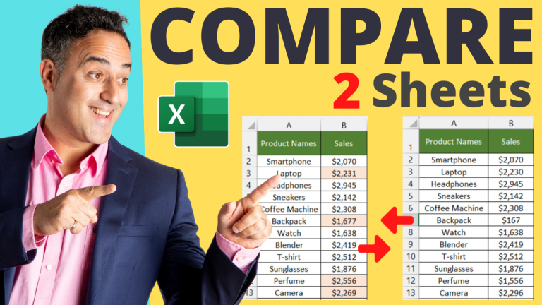 Compare Two Sheets