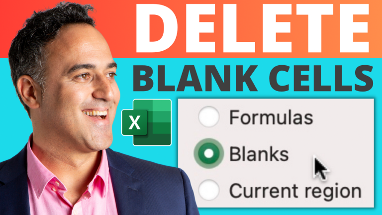 How to Delete Blank Cells in Excel