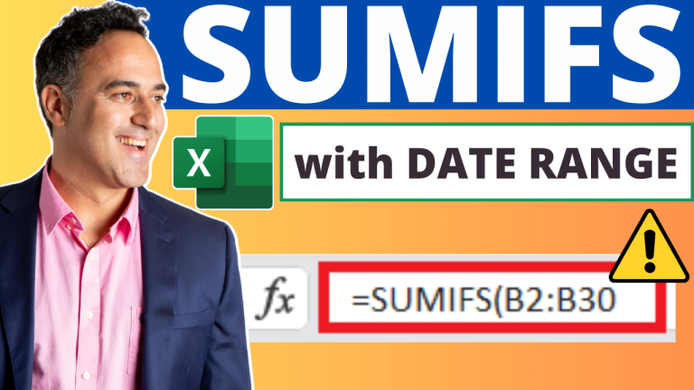 Harnessing the Power of Excel SUMIFS with Date Range - 2 Useful Examples