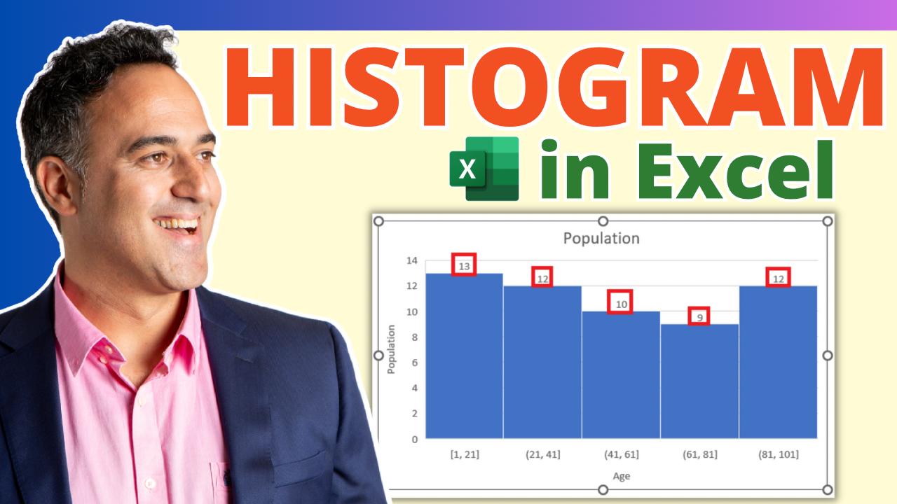 How to Create Histogram in Excel (in 3 Easy Steps)