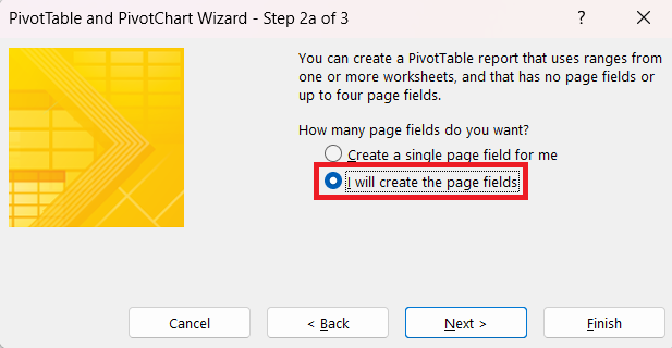 Create Pivottable From Multiple Sheets