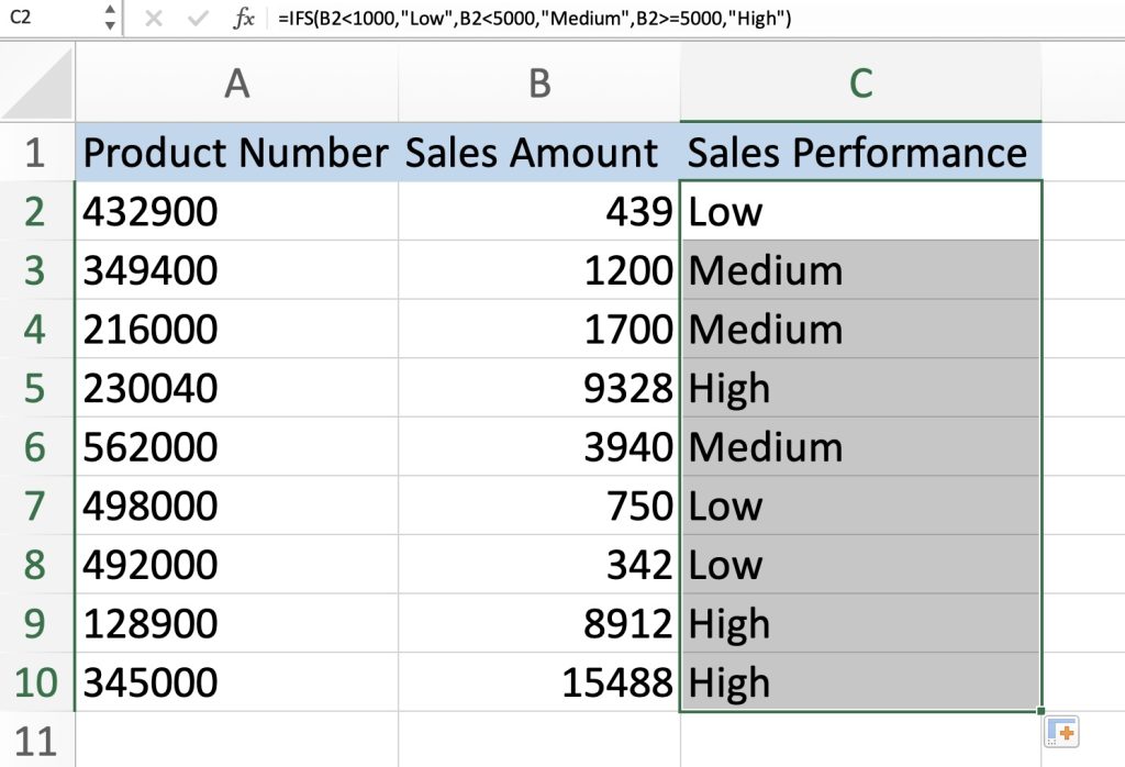 Understanding the IFS Function in Excel with Examples!