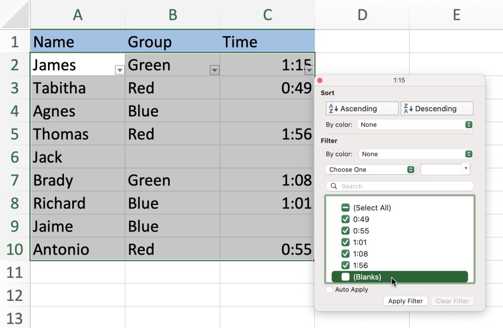 How to Delete Blank Cells in Excel