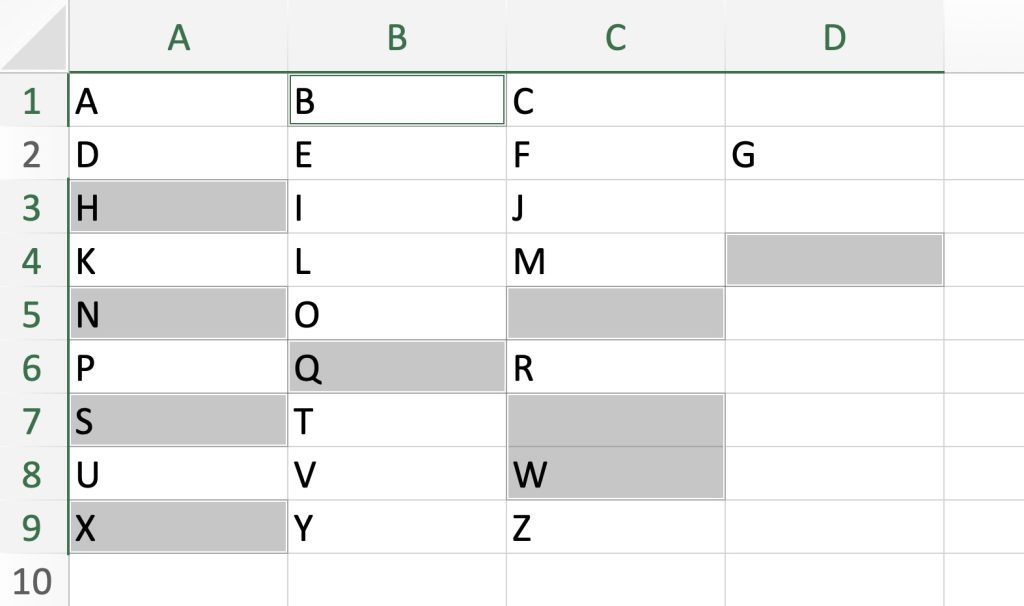 How to Delete Blank Cells in Excel