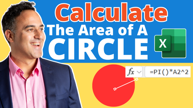 How to Calculate the Area of Circle in Excel: A Step-by-Step Guide