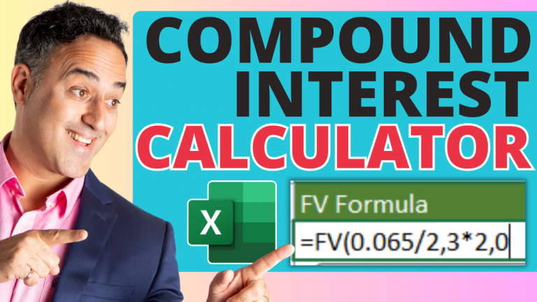 How to Create Compound Interest Calculator in Excel - 2 Easy Methods