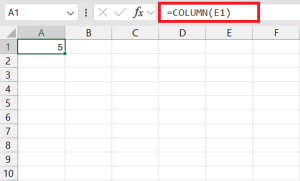 Row vs Column in Excel | MyExcelOnline