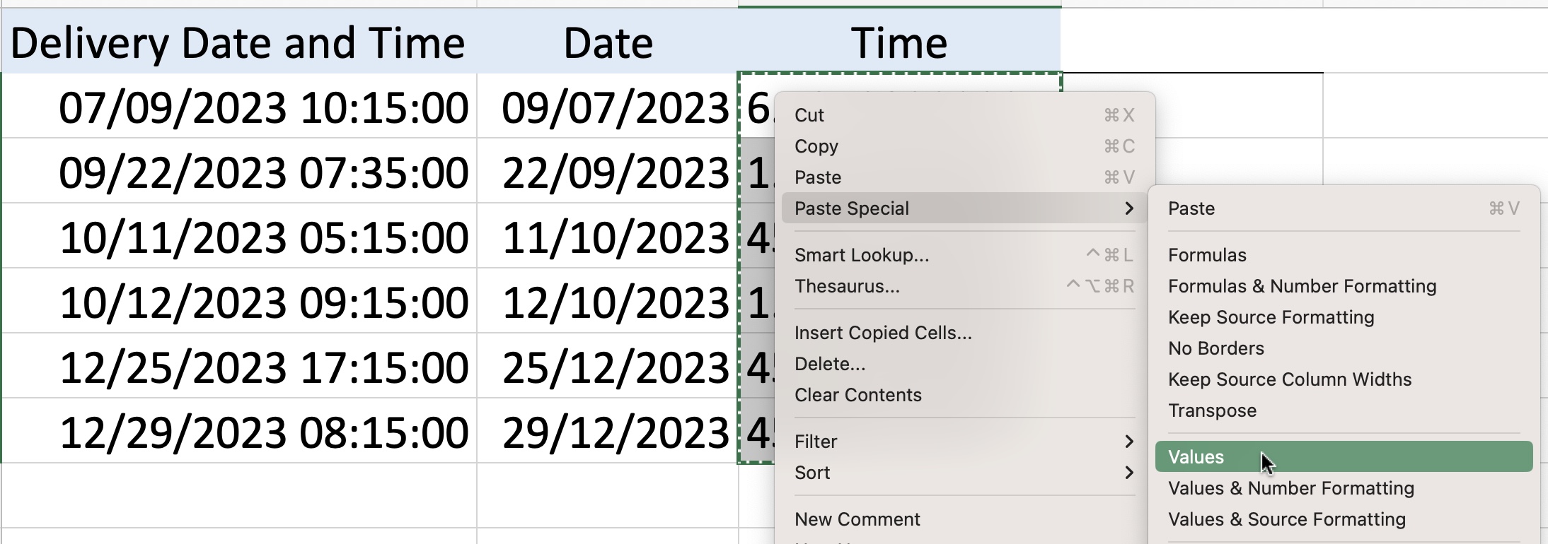 How To Separate Date And Time In Excel MyExcelOnline