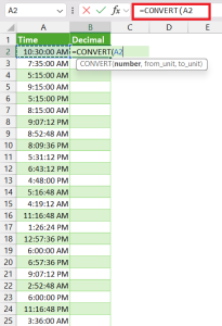 Convert Time to Decimal in Excel - Top 3 Methods | MyExcelOnline