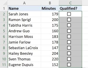 Inserting Check Marks in Excel - 7 Easy Ways! | MyExcelOnline