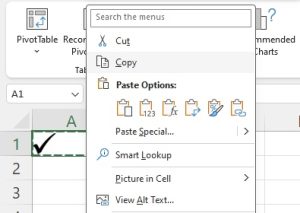 Inserting Check Marks in Excel - 7 Easy Ways! | MyExcelOnline
