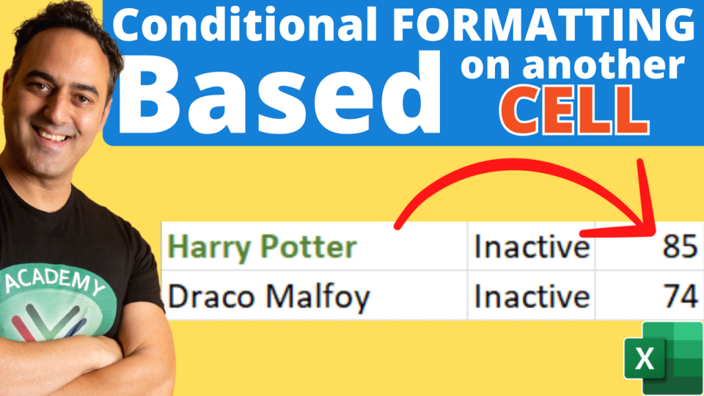 Conditional Formatting Based on Another Cell