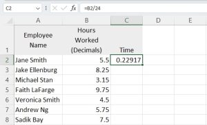 Decimals to Time in Excel - A Step-by-step Guide | MyExcelOnline