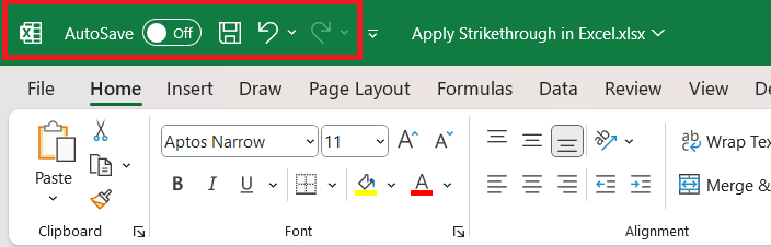 How to Apply Strikethrough in Excel - 3 Easy Methods | MyExcelOnline Strikethrough in Excel