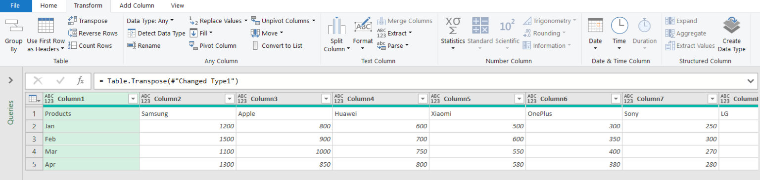How to Transpose in Excel - 3 Useful Methods | MyExcelOnline