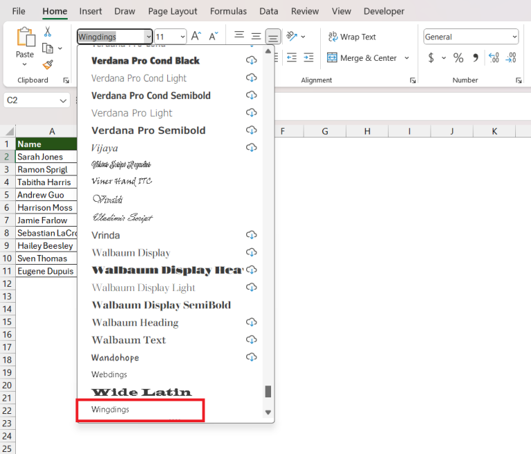 Use alt code for checkmark in excel a quick tip myexcelonline