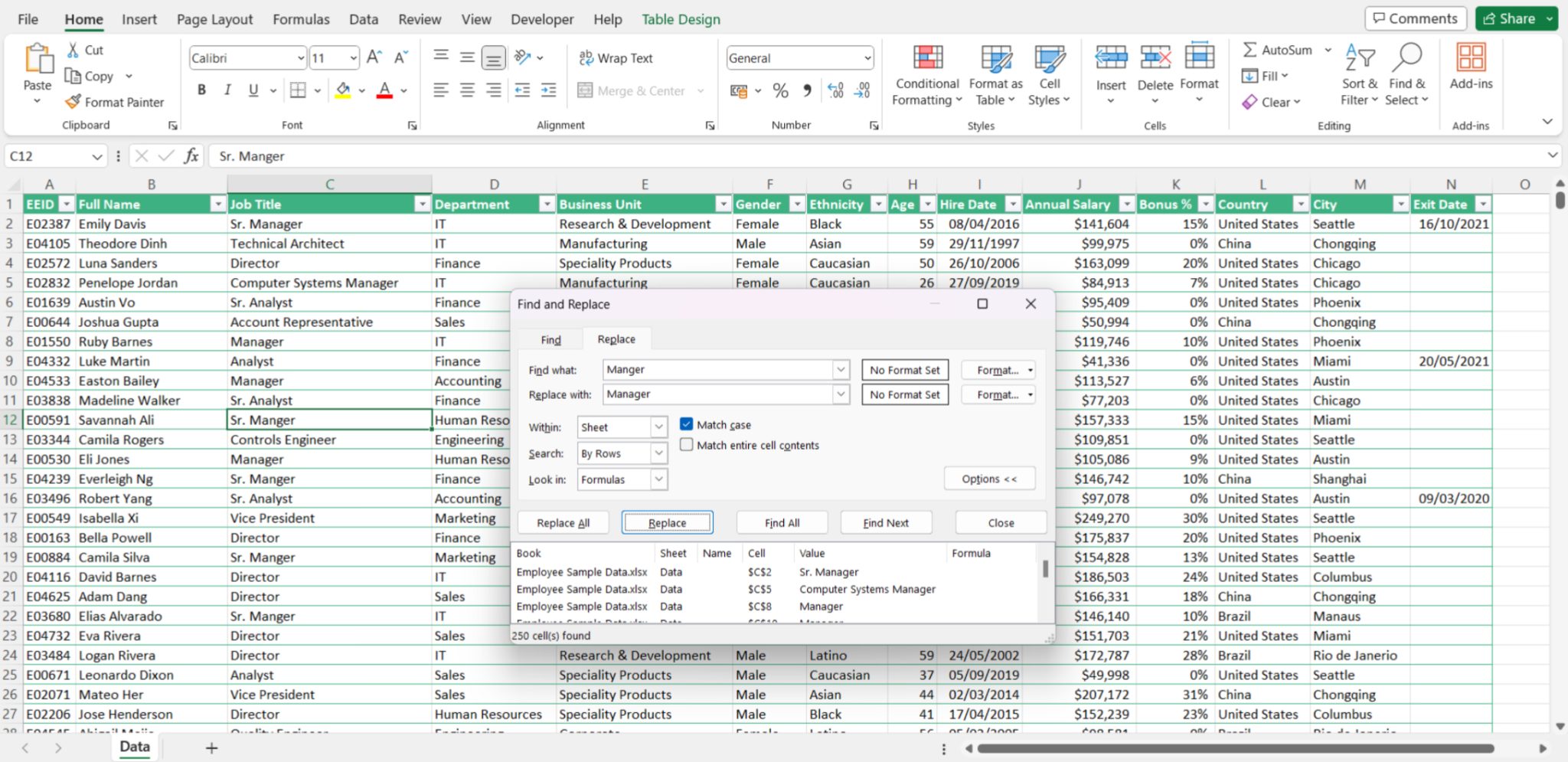 How to Find and Replace in Excel - 5 Easy Examples | MyExcelOnline