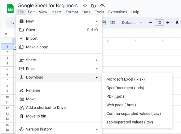 Get Started with Google Sheets: The Ultimate Step-by-Step Guide for ...