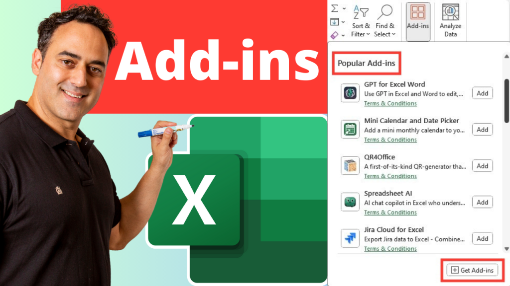 Install Excel Add-ins