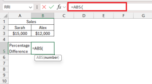 How to Calculate Percentage Difference with Excel Formula | MyExcelOnline