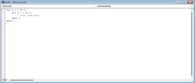VBA For Loops in Excel: Your Step-by-Step Guide | MyExcelOnline