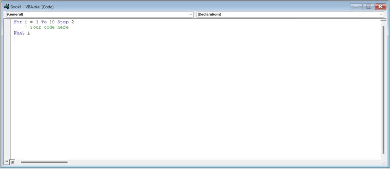 VBA For Loops in Excel: Your Step-by-Step Guide | MyExcelOnline