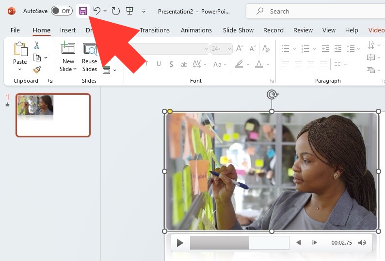 Edit PowerPoint Videos