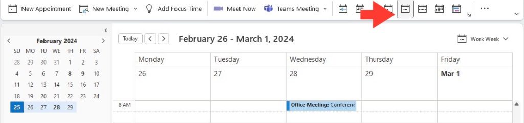 Undecline Outlook Meetings