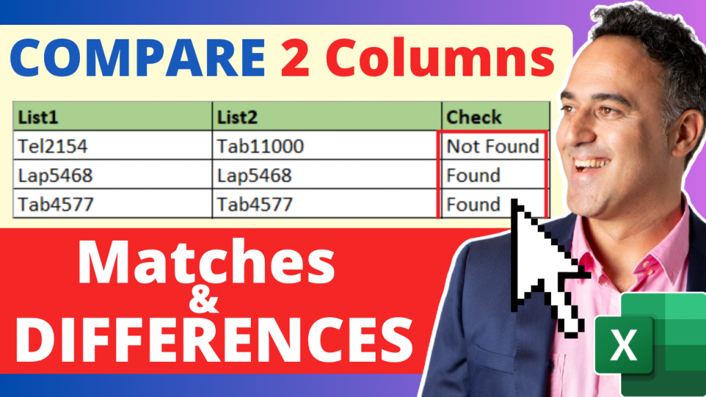 compare two columns