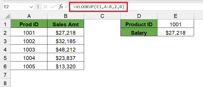 Excel Formulas Cheat Sheet