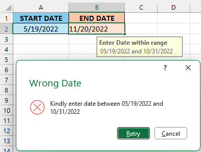 dates between