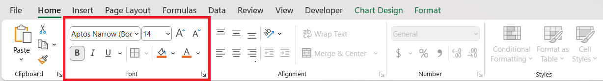 progress chart in excel