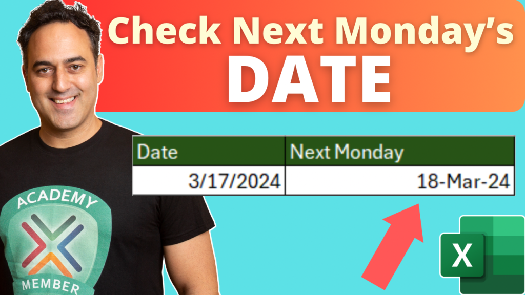 Get next monday date