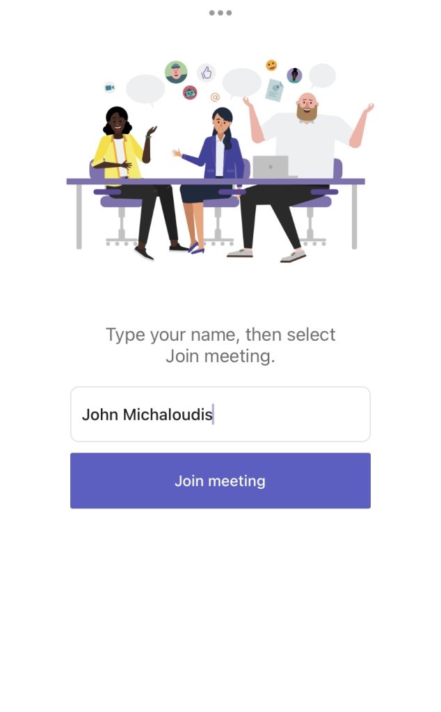 Join a microsoft teams meeting