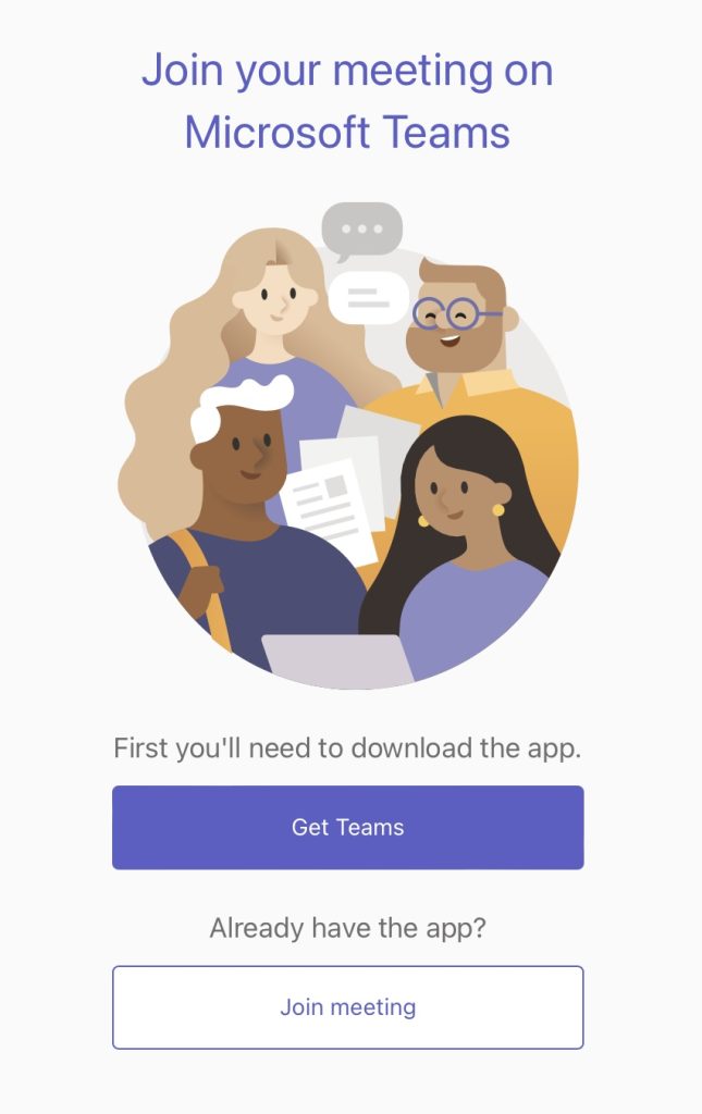 Join a microsoft teams meeting