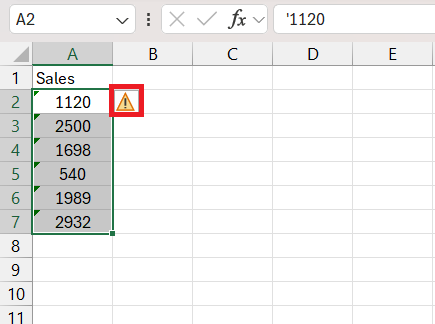 Excel Status Bar Not Showing Sum